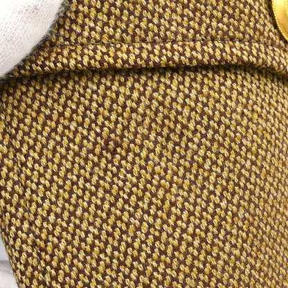 Chanel Single Breasted Jacket Brown #40