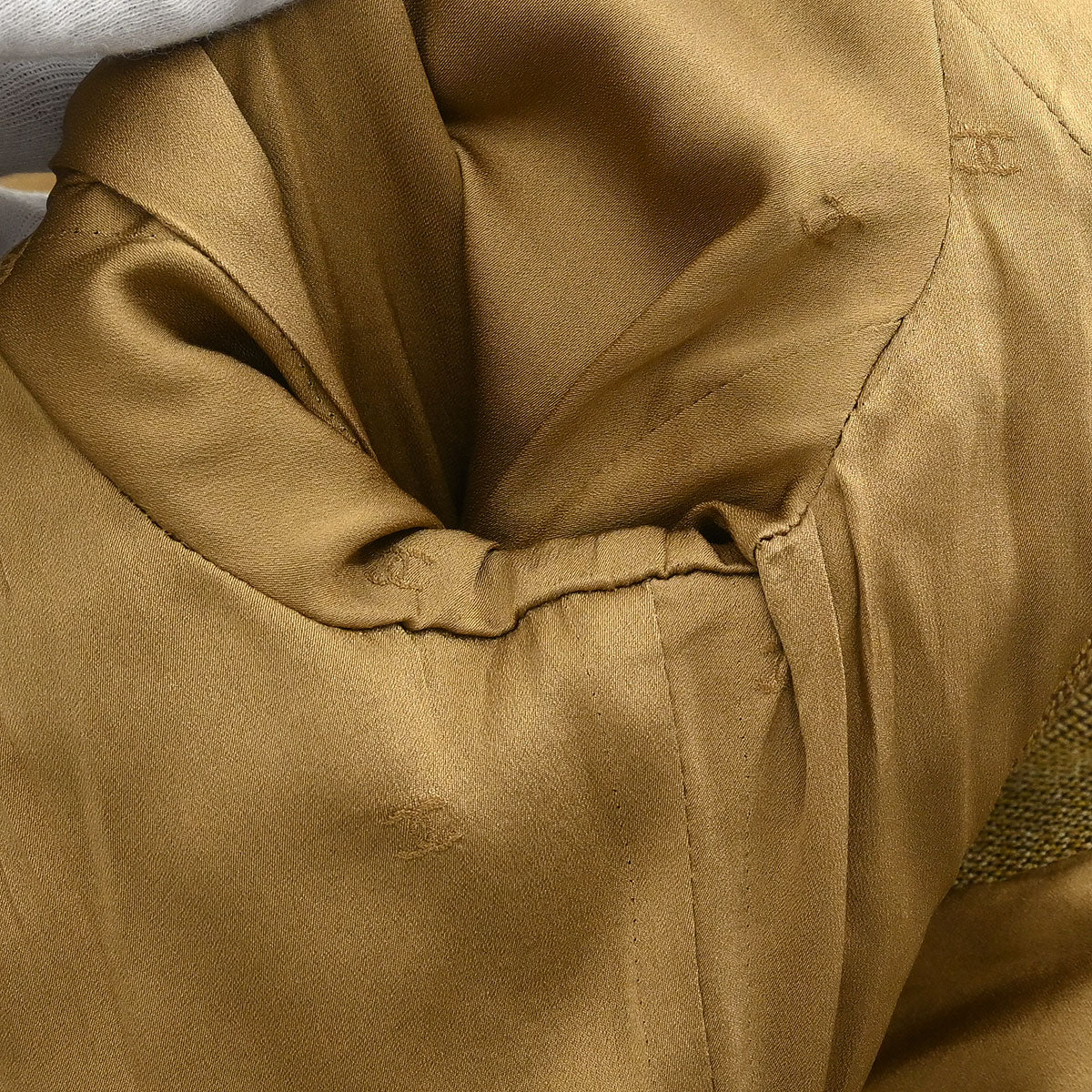 Chanel Single Breasted Jacket Brown #40