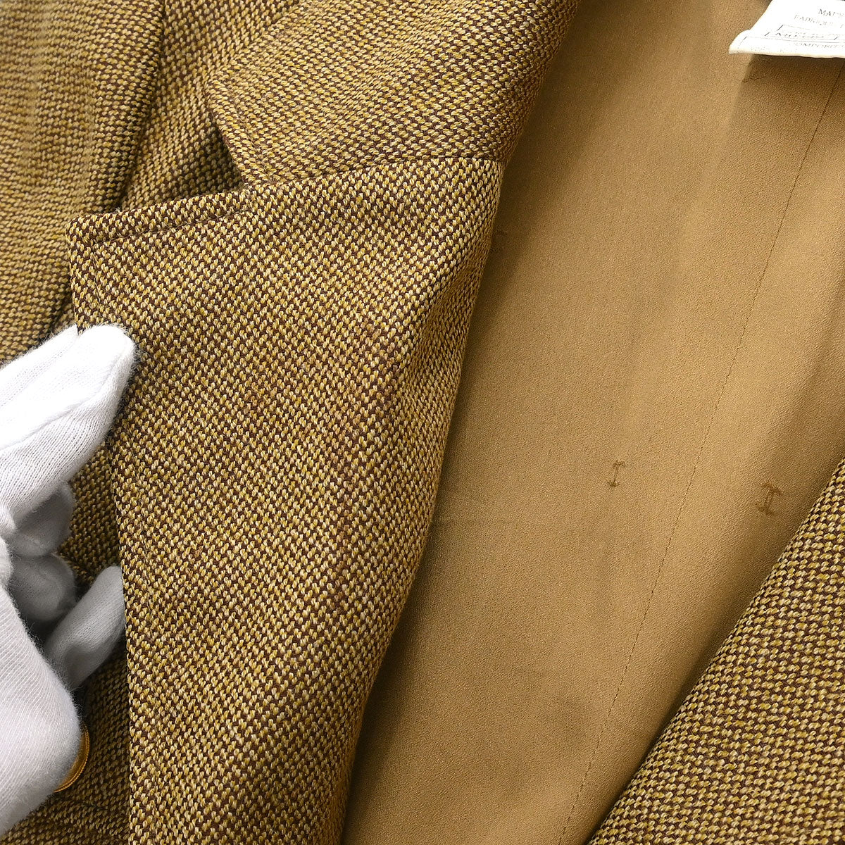 Chanel Single Breasted Jacket Brown #40