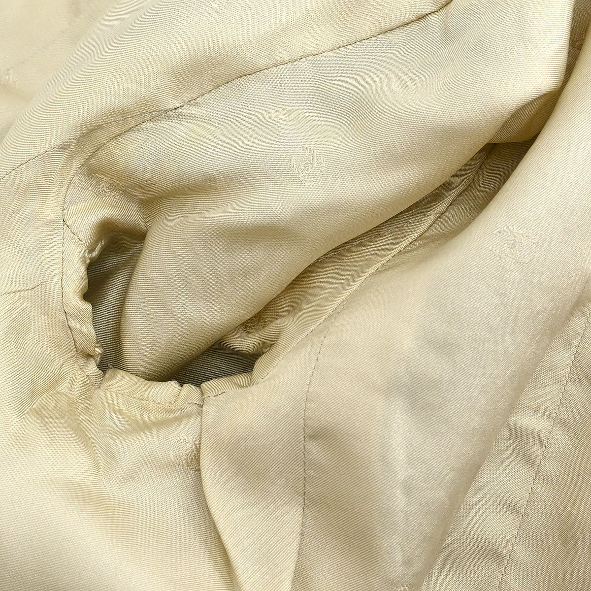 Chanel Setup Suit Jacket Sleeveless Dress Beige #38