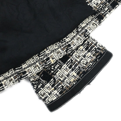Chanel Single Breasted Jacket Black #38