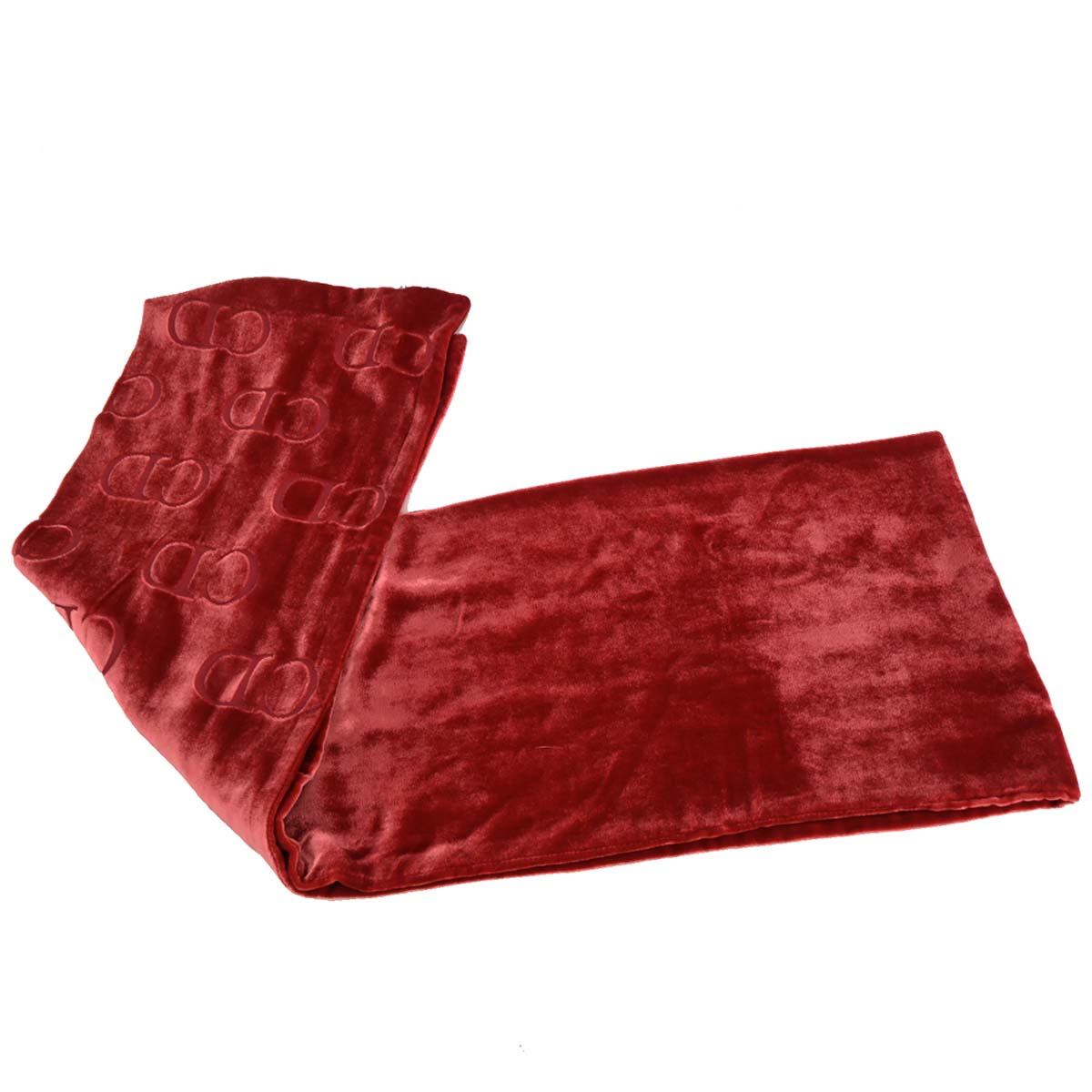 Christian Dior Bordeaux Scarf Stole Small Good