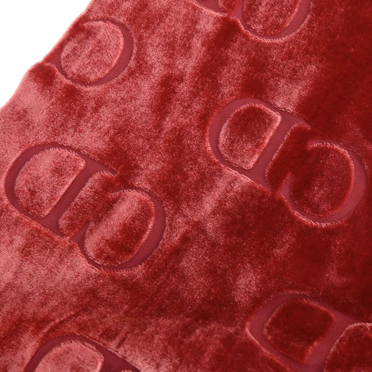 Christian Dior Bordeaux Scarf Stole Small Good