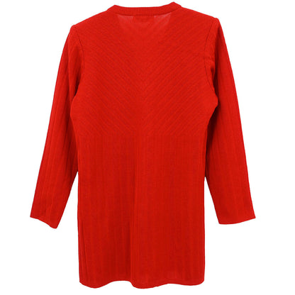 Yves Saint Laurent Cardigan Red #M