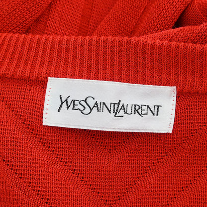 Yves Saint Laurent Cardigan Red #M