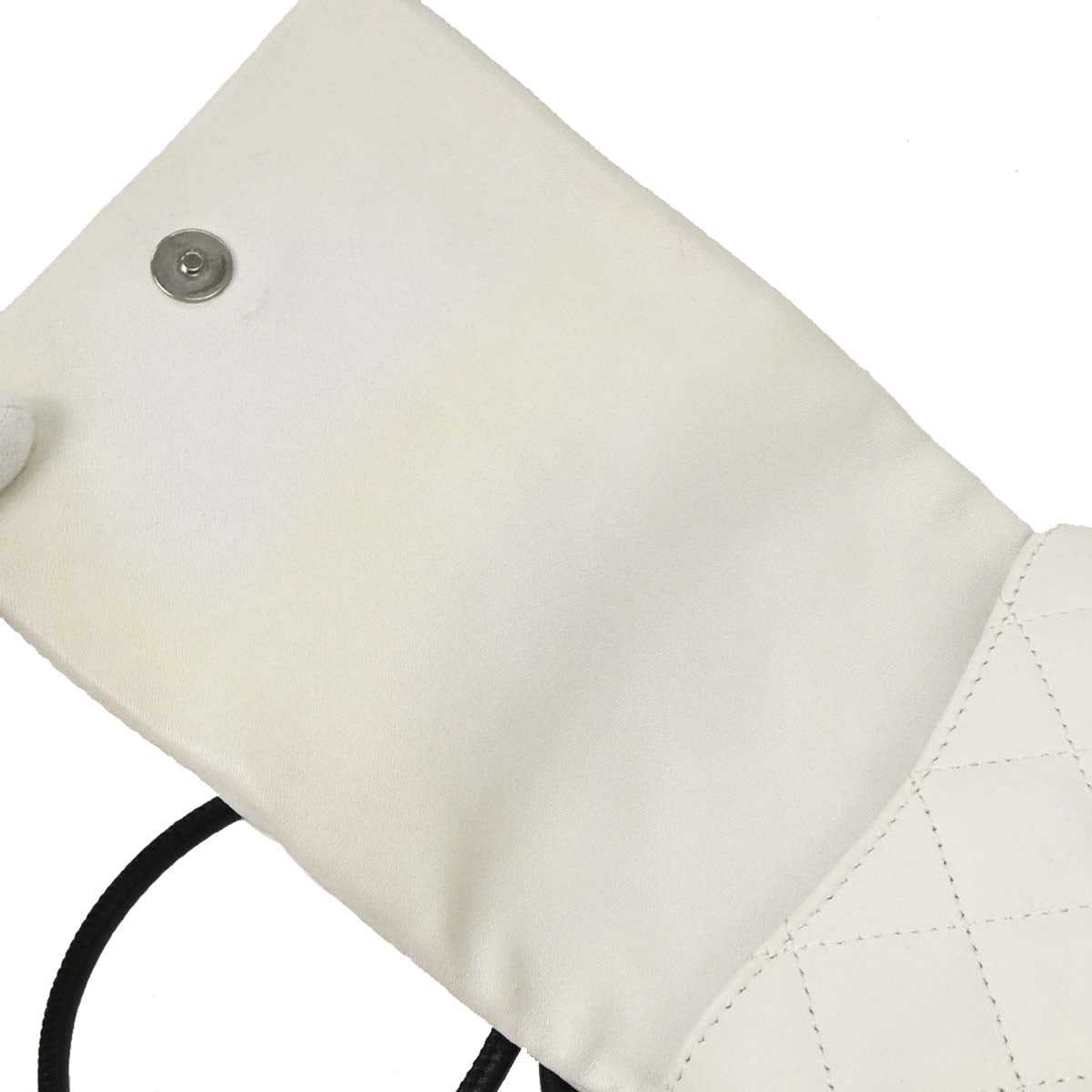 Chanel * White Calfskin Cambon Ligne Shoulder Bag