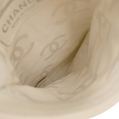 Chanel * White Calfskin Cambon Ligne Shoulder Bag