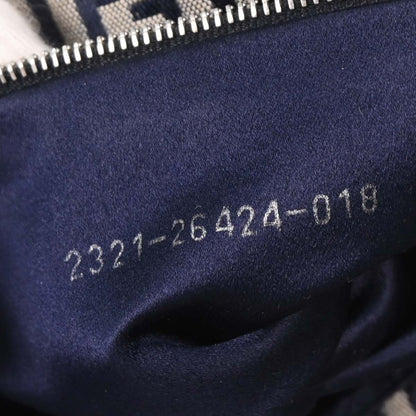 Fendi Gray Zucchino Baguette Handbag
