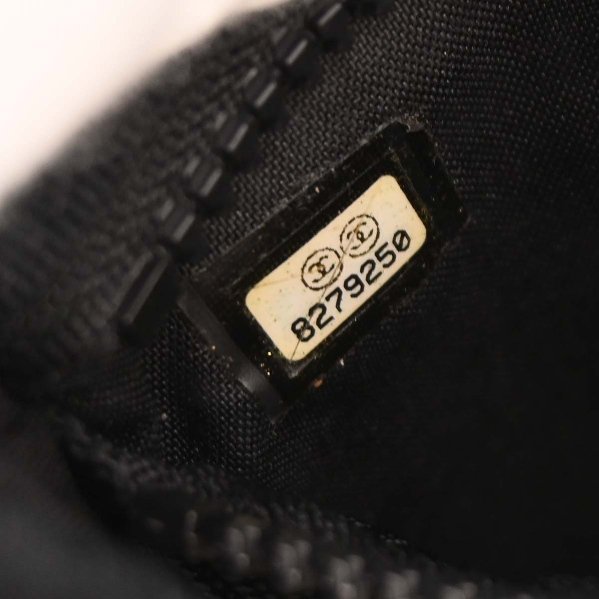 Chanel Black White Travel Line Crossbody Bag