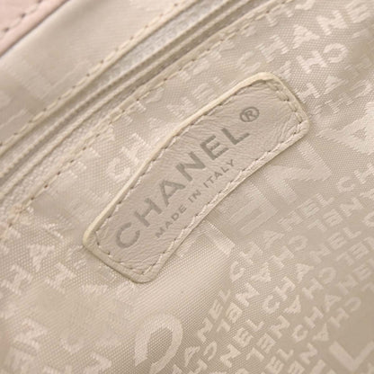 Chanel Light Pink Calfskin Mademoiselle Lock Shoulder Tote Bag