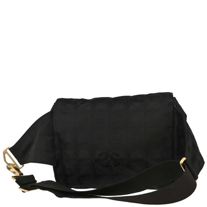 Chanel Black Travel Line Bum Bag