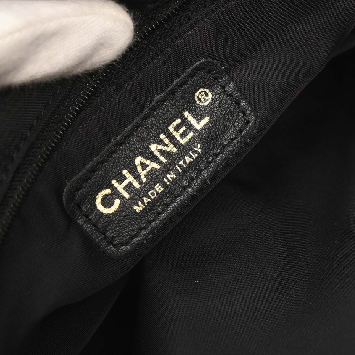 Chanel Black Travel Line Bum Bag