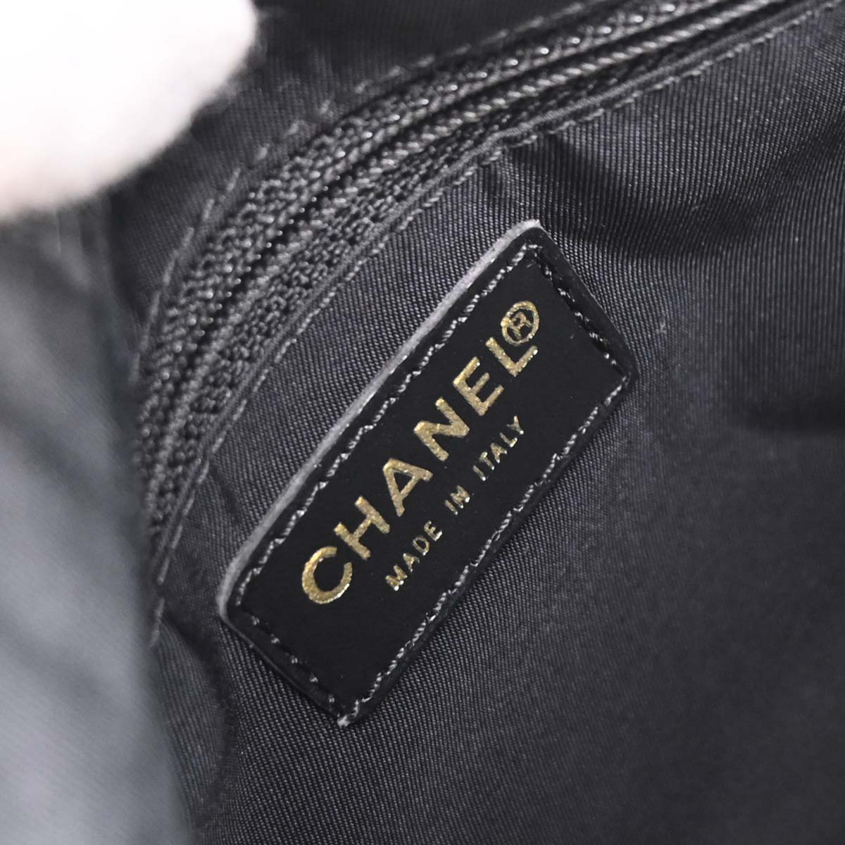 Chanel Black Travel Line Handbag