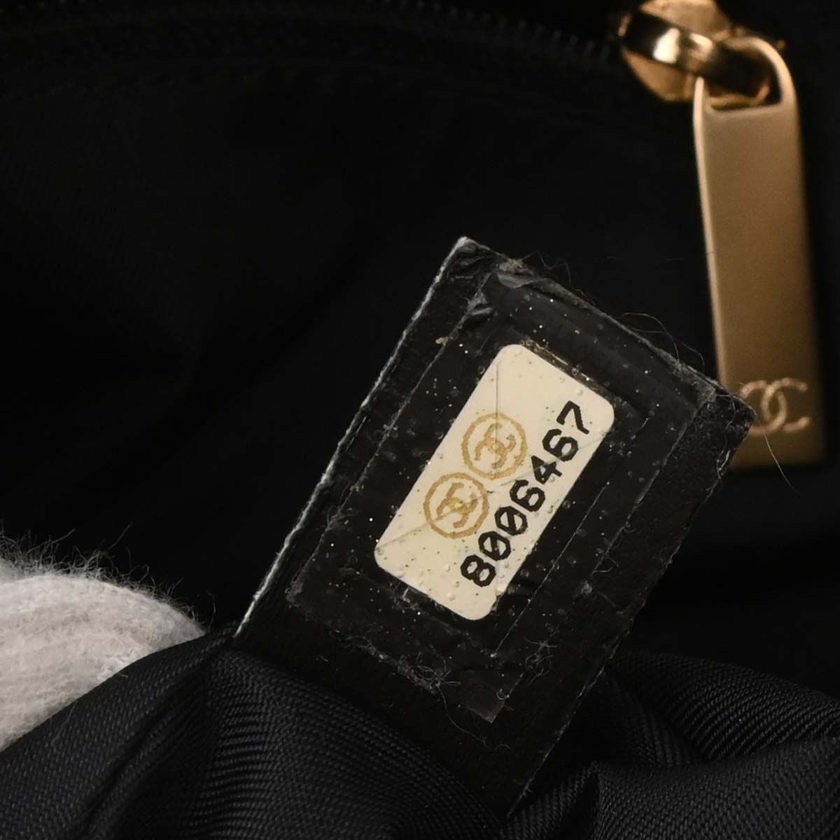 Chanel Black Travel Line Handbag