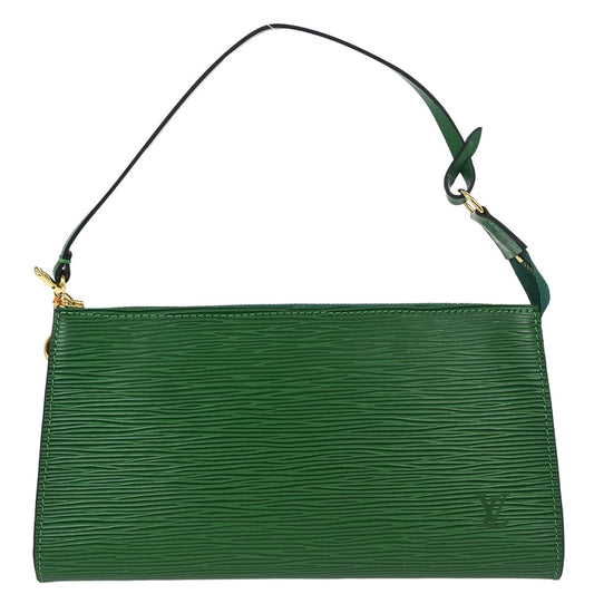 Louis Vuitton Green Epi Pochette Accessoires 24 Handbag M52954