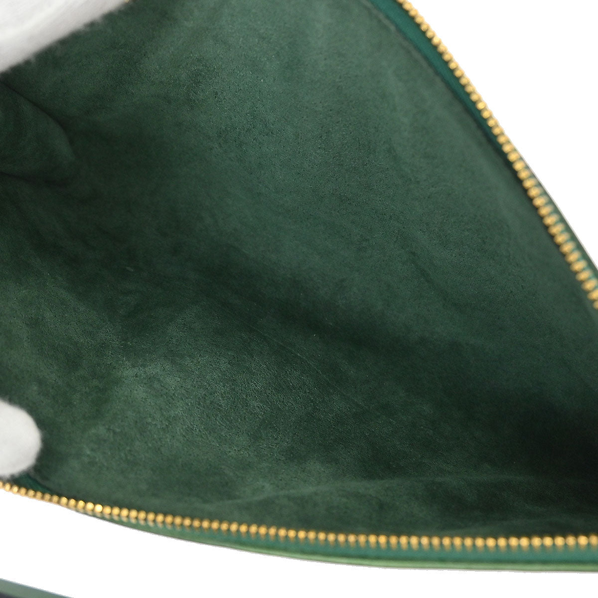Louis Vuitton Green Epi Pochette Accessoires 24 Handbag M52954