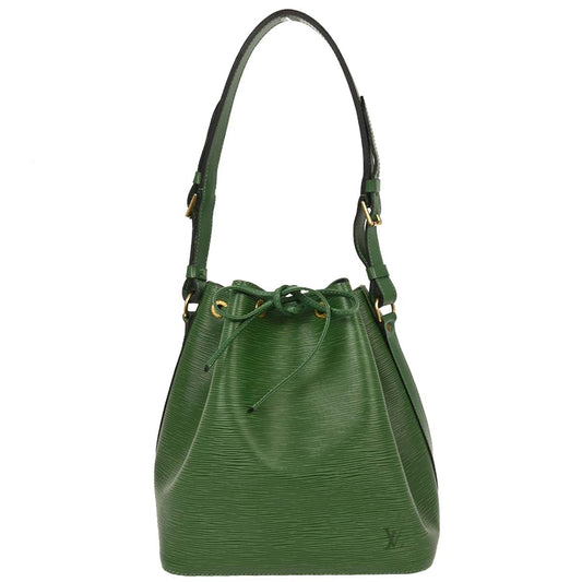 Louis Vuitton Green Epi Petite Noe Bucket Shoulder Bag M44104
