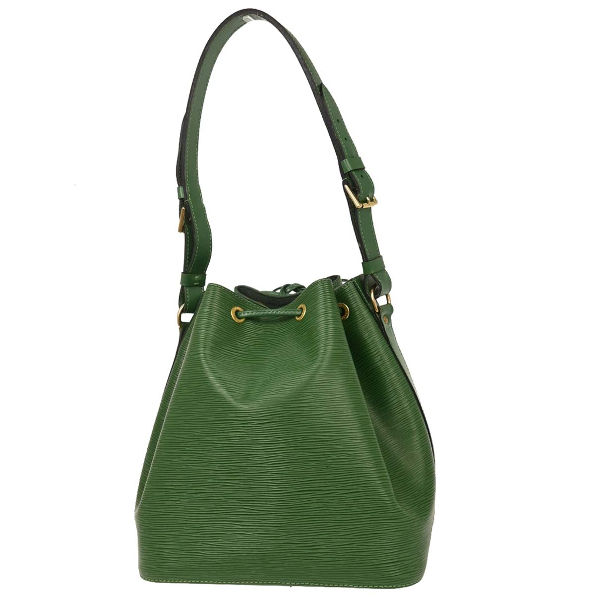 Louis Vuitton Green Epi Petite Noe Bucket Shoulder Bag M44104