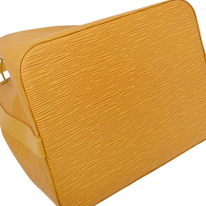 Louis Vuitton Yellow Epi Petite Noe Bucket Shoulder Bag M44109