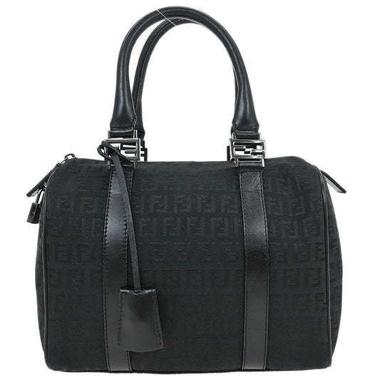 Fendi Black Zucchino Handbag
