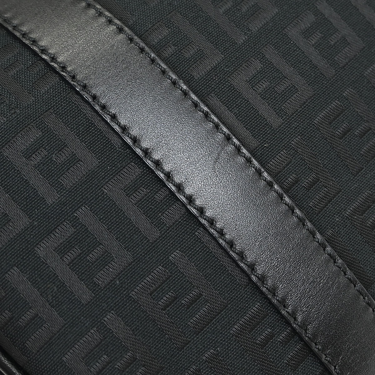 Fendi Black Zucchino Handbag