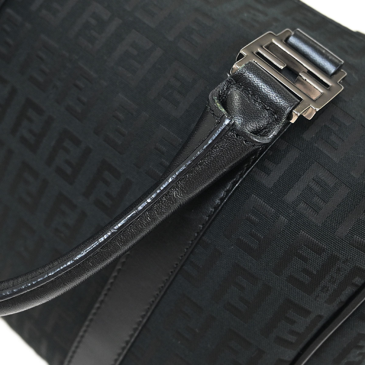 Fendi Black Zucchino Handbag