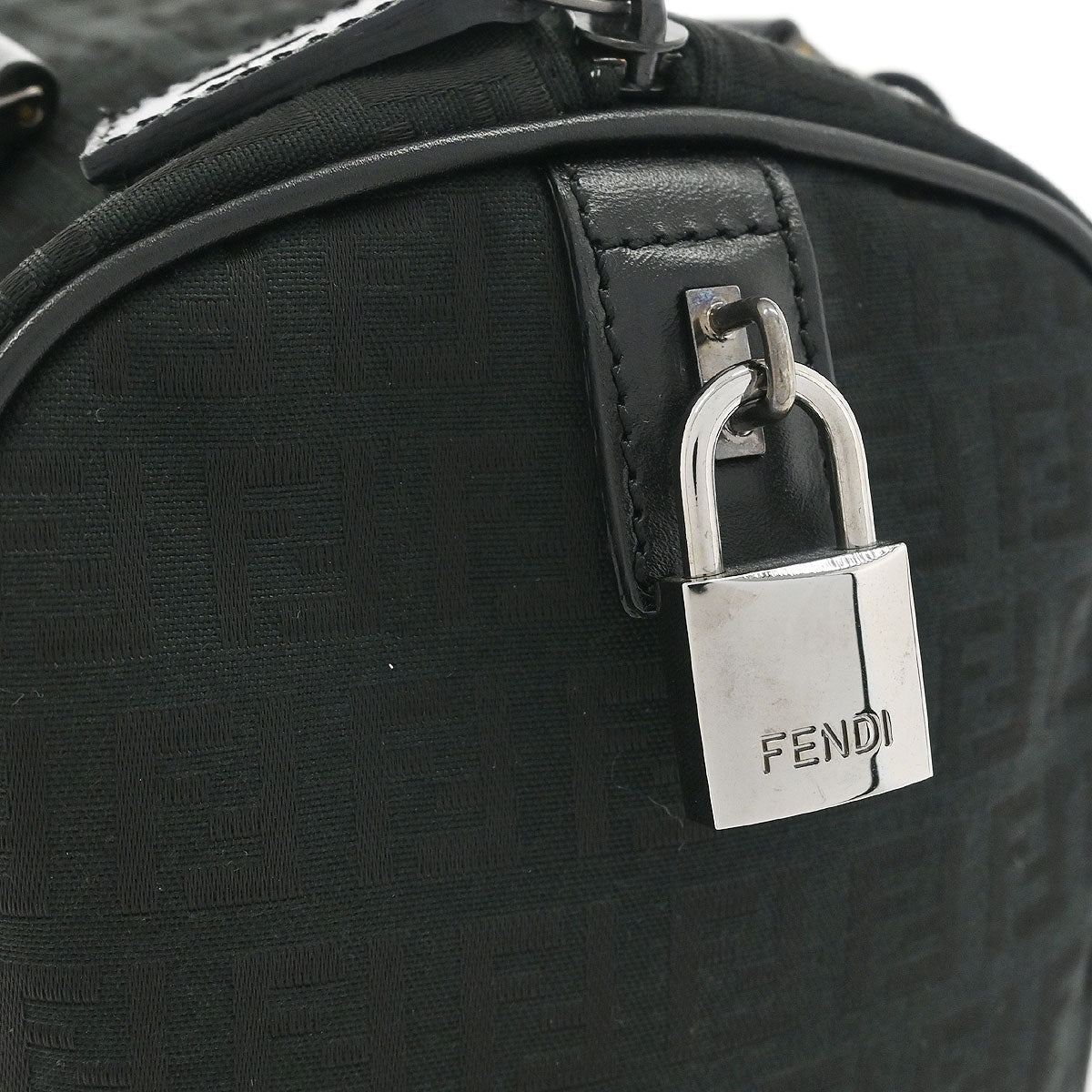 Fendi Black Zucchino Handbag