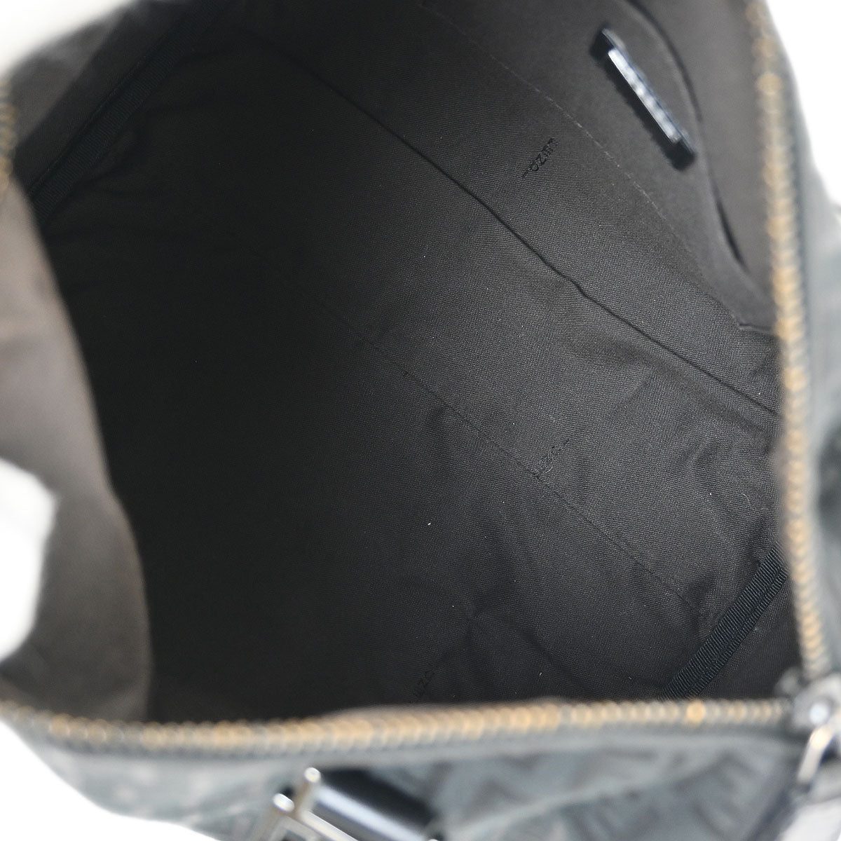 Fendi Black Zucchino Handbag