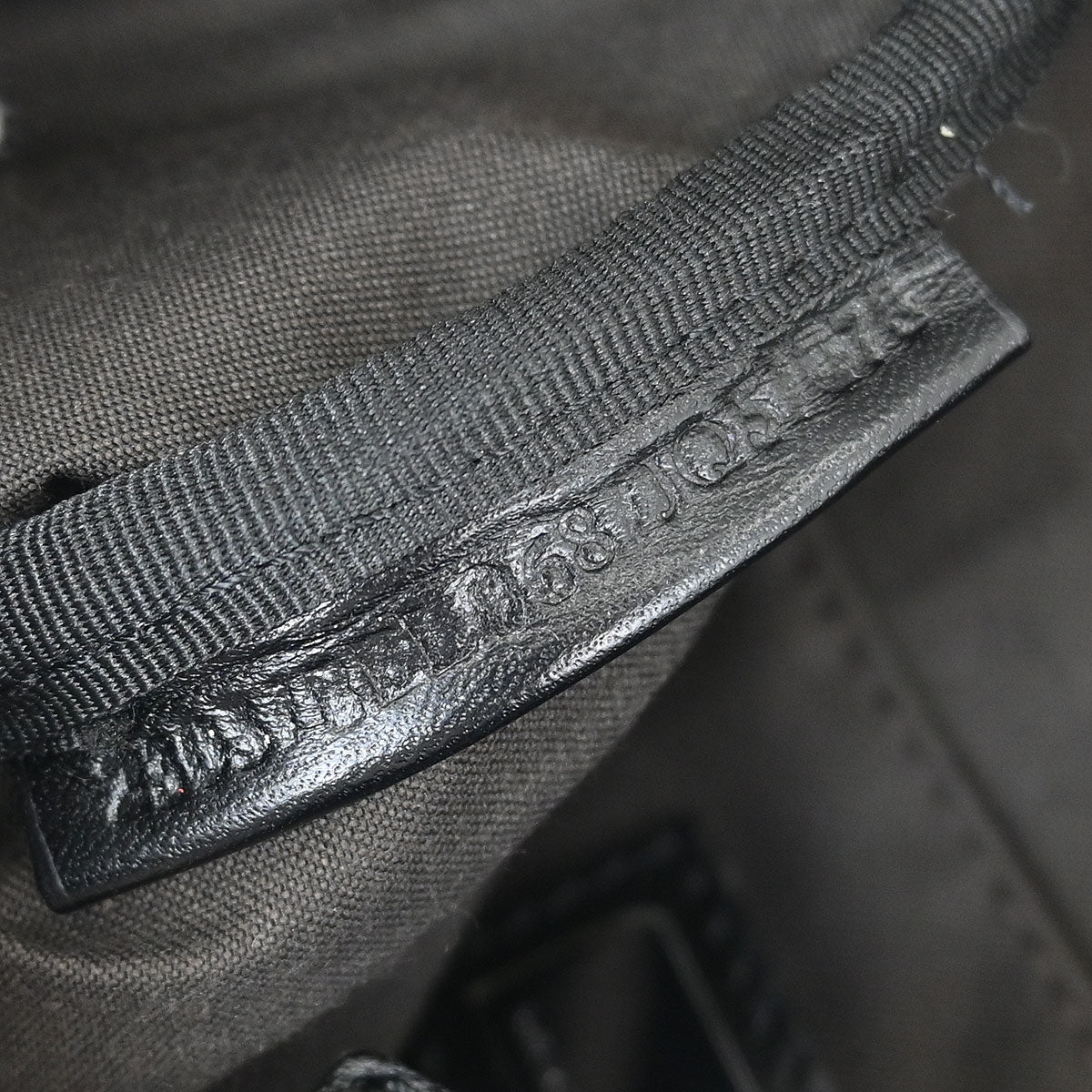 Fendi Black Zucchino Handbag