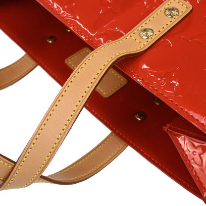 Louis Vuitton Red Vernis Reade MM Tote Handbag M91086