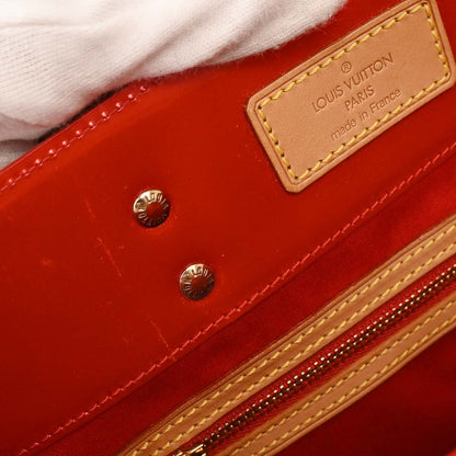 Louis Vuitton Red Vernis Reade MM Tote Handbag M91086