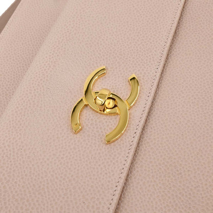 Chanel 1994-1996 Light Pink Caviar Tote Shoulder Bag