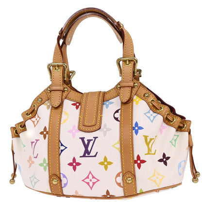 Louis Vuitton White Monogram Multicolor Theda PM Handbag M92348
