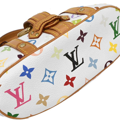 Louis Vuitton White Monogram Multicolor Theda PM Handbag M92348