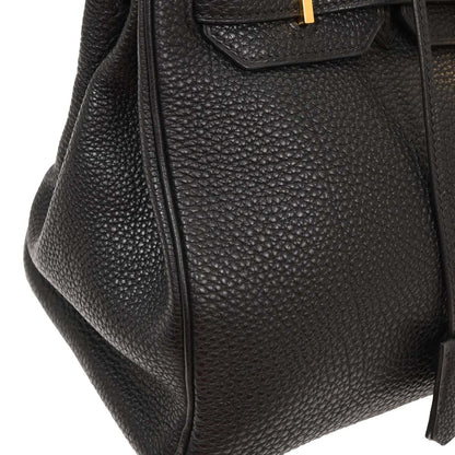 Hermes Black Togo Birkin 30 Handbag