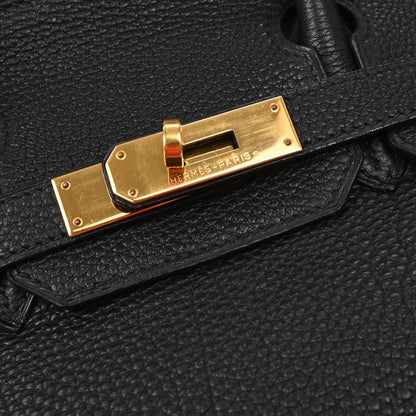 Hermes Black Togo Birkin 30 Handbag