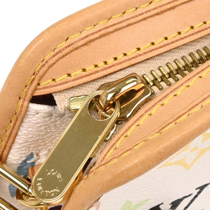 Louis Vuitton White Multicolor Shirley Handbag M40049