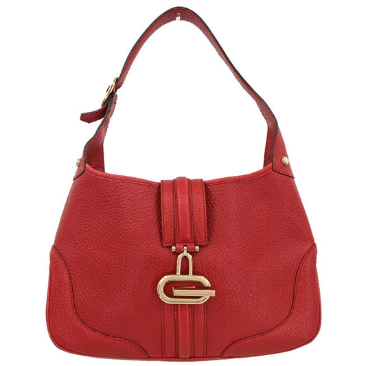 Gucci Red Leather Jackie Handbag
