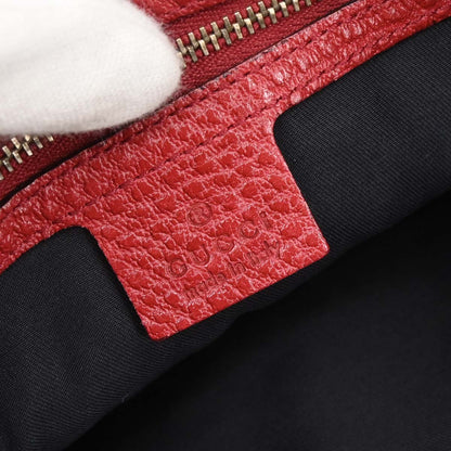 Gucci Red Leather Jackie Handbag