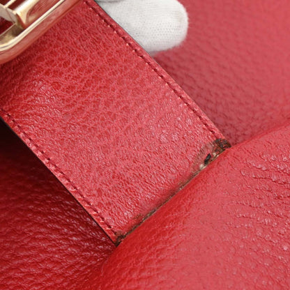 Gucci Red Leather Jackie Handbag