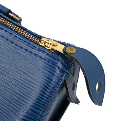 Louis Vuitton Blue Epi Speedy 25 Handbag M43015