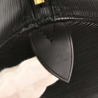 Louis Vuitton Black Epi Keepall 45 Travel Handbag M42972