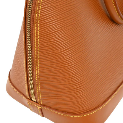 Louis Vuitton Brown Epi Alma Handbag M52148