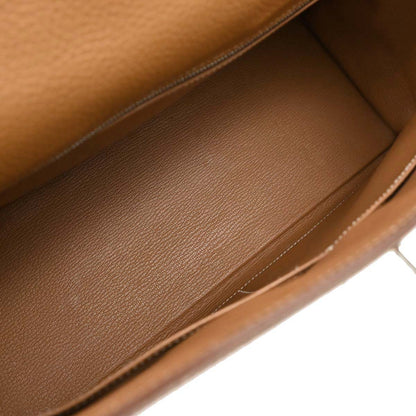 Hermes Gold Togo Kelly 32 Sellier 2way Handbag