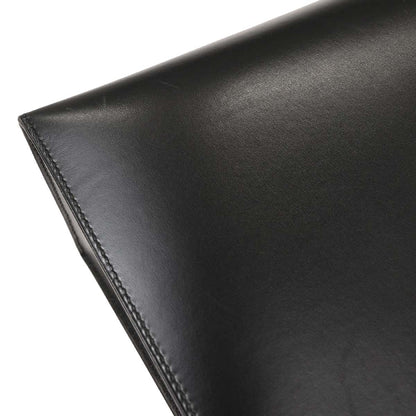 Hermes Black Box Calf Kelly 32 Sellier Handbag