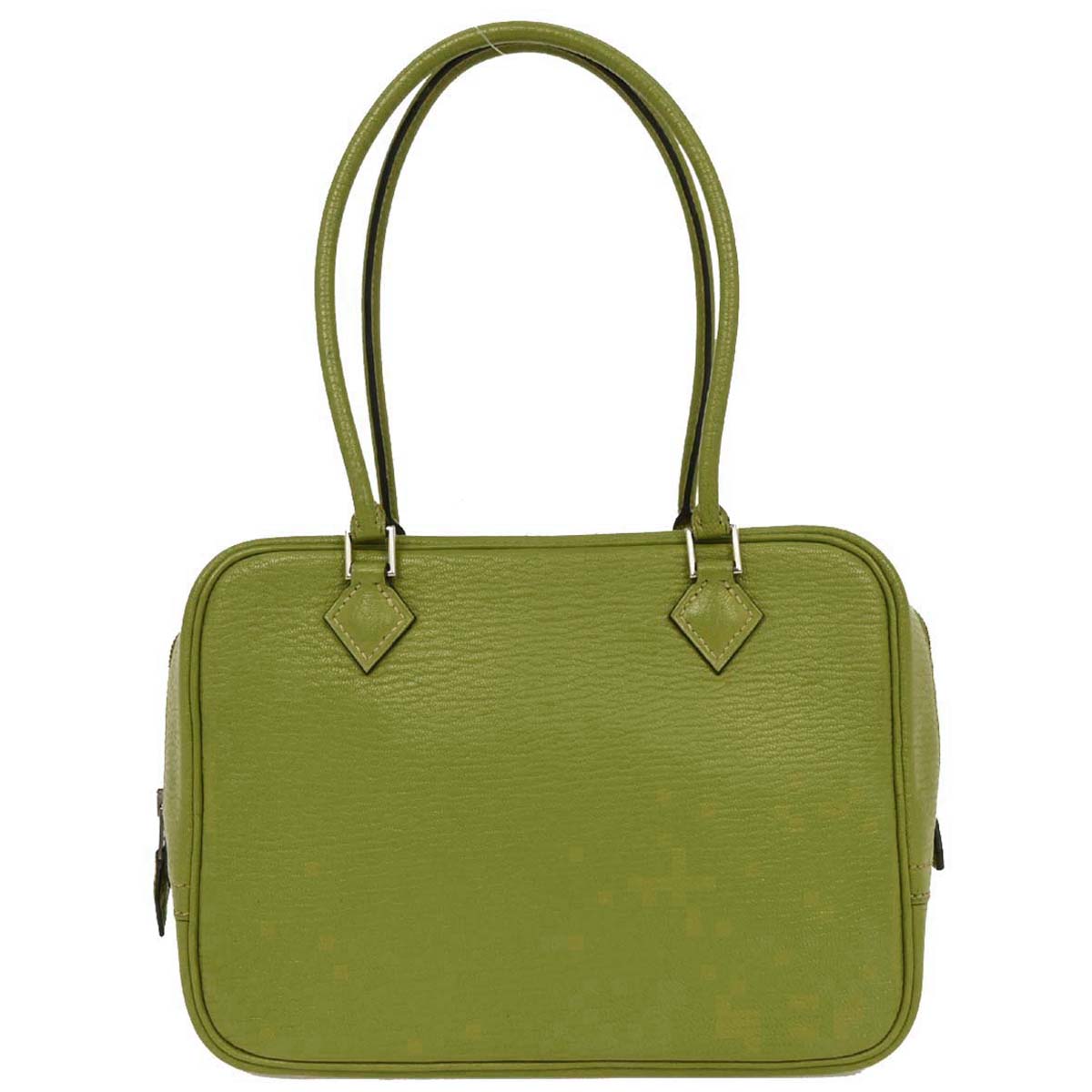 Hermes Anis Green Chevre Myzore Mini Plume Handbag