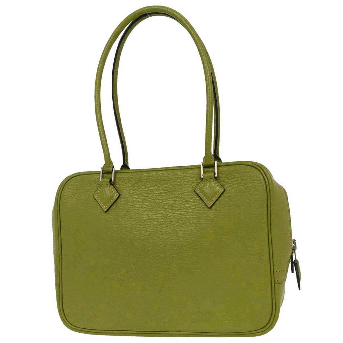 Hermes Anis Green Chevre Myzore Mini Plume Handbag
