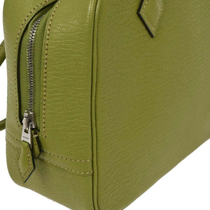 Hermes Anis Green Chevre Myzore Mini Plume Handbag