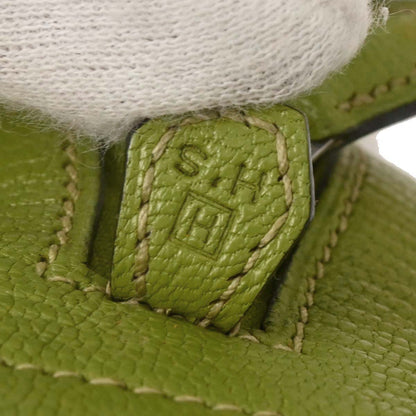 Hermes Anis Green Chevre Myzore Mini Plume Handbag