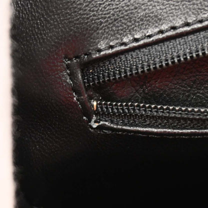 Chanel * 1996-1997 Black Crocodile Small Classic Double Flap Shoulder Bag